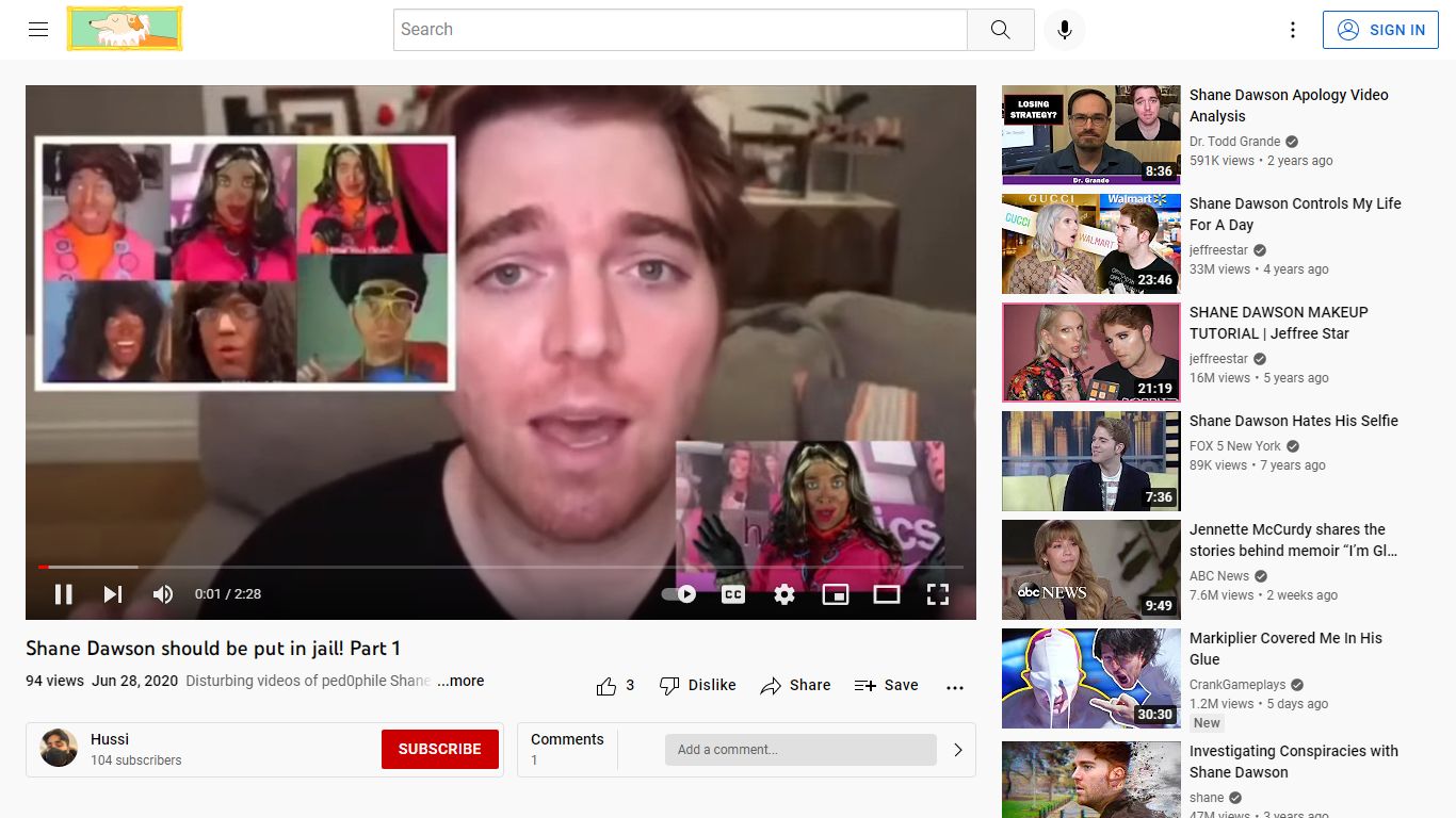 Shane Dawson should be put in jail! Part 1 - YouTube