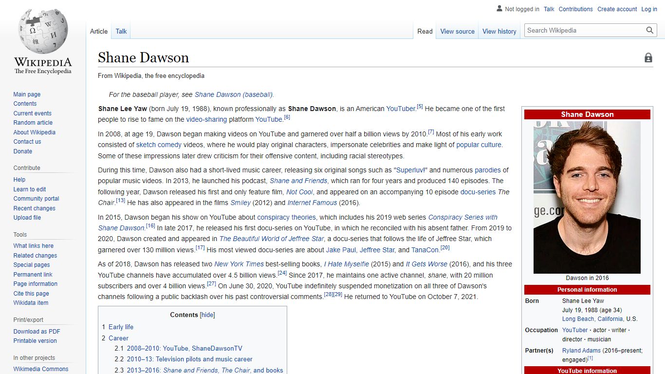 Shane Dawson - Wikipedia